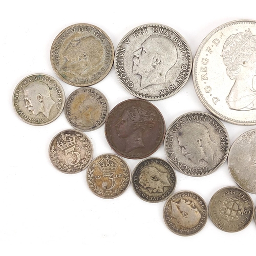 1586 - 17th century and later British and world coinage including florins and shillings