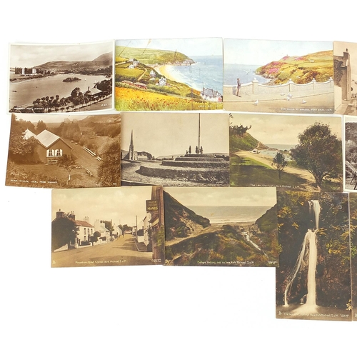 1512 - Isle of Man postcards including Glenmora and Ballyre