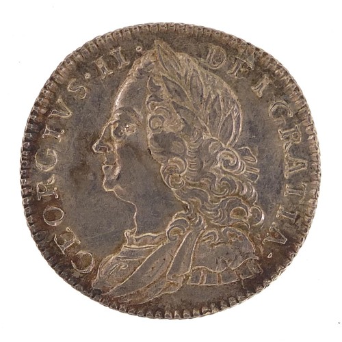 1572 - George II 1758 sixpence