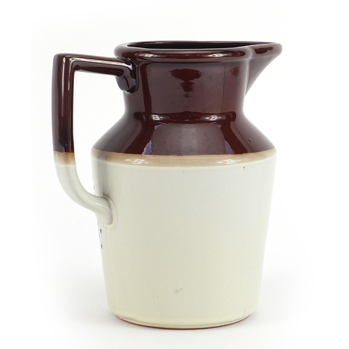 740 - American interest Rights and Liberties jug, 16.5cm high