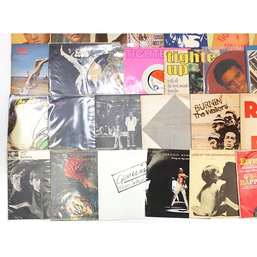 1430 - Vinyl LP records and picture discs including Black Sabbath, The Beatles, Elvis Presley, The Rolling ... 