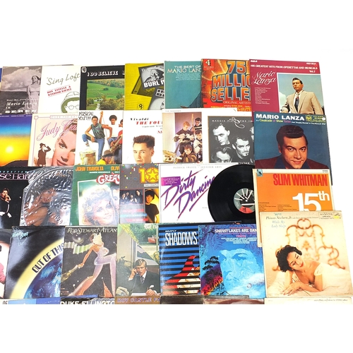 1427 - Vinyl LP records including Vivaldi, Rod Stewart, The Shadows, Roy Castle and Elvis Presley