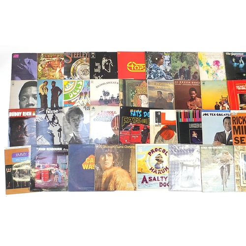 1422 - Vinyl LP records including Diana Ross, Marvin Gaye, The History of Bonzos, Buddy Rich, Don Cherry an... 