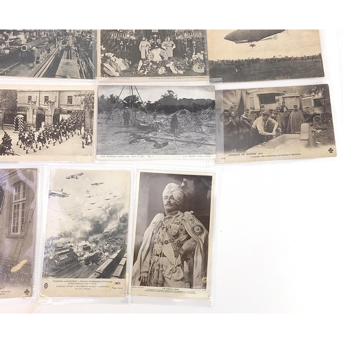 2326 - Fifteen German military interest postcards, some black and white photographic including Thirsty Germ... 