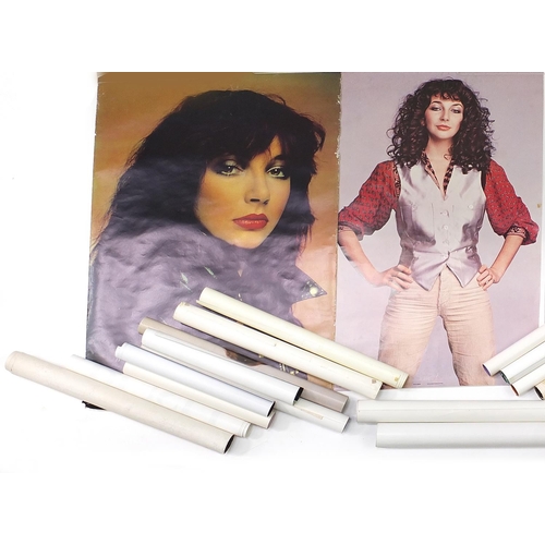 1302 - Collection of 1970s and later Kate Bush posters