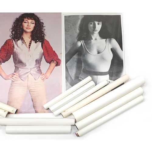 1302 - Collection of 1970s and later Kate Bush posters