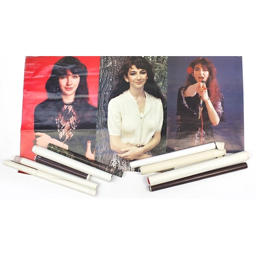 1218 - Collection of 1970s and later Kate Bush posters