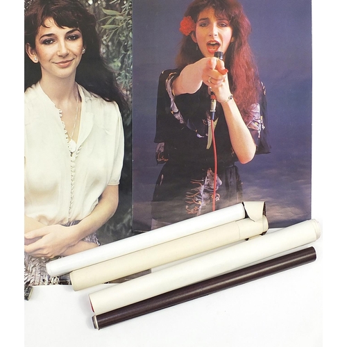 1218 - Collection of 1970s and later Kate Bush posters