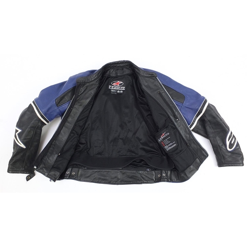 1111 - Alpinestars, leather motorcycle jacket, size EUR 56