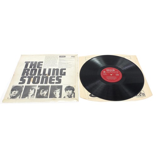 1410 - The Rolling Stones vinyl LP records to include The Rolling Stones, Between the Buttons and Big Hits