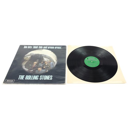 1410 - The Rolling Stones vinyl LP records to include The Rolling Stones, Between the Buttons and Big Hits