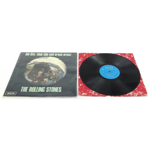 1410 - The Rolling Stones vinyl LP records to include The Rolling Stones, Between the Buttons and Big Hits