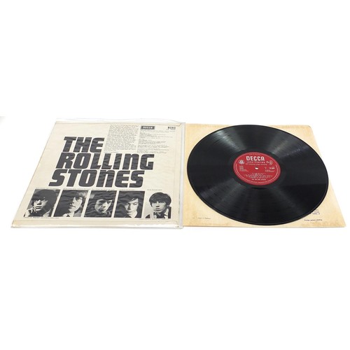 1410 - The Rolling Stones vinyl LP records to include The Rolling Stones, Between the Buttons and Big Hits