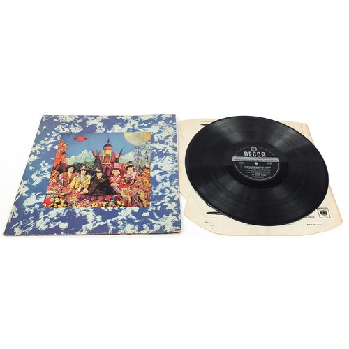 1412 - Three Their Satanic Majesties Request vinyl LP records by The Rolling Stones, each numbered TXL103