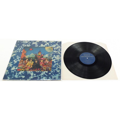 1412 - Three Their Satanic Majesties Request vinyl LP records by The Rolling Stones, each numbered TXL103