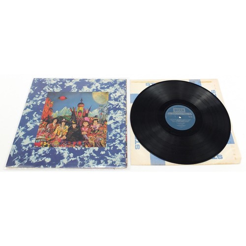 1412 - Three Their Satanic Majesties Request vinyl LP records by The Rolling Stones, each numbered TXL103