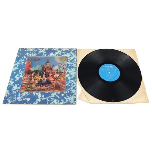 1411 - Two Their Satanic Majesties Request vinyl LP records by The Rolling Stones with hologram covers, eac... 