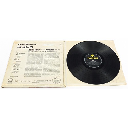 1406 - Twelve copies of Please Please Me vinyl LP records by The Beatles, mono and stereo to include PMC120... 