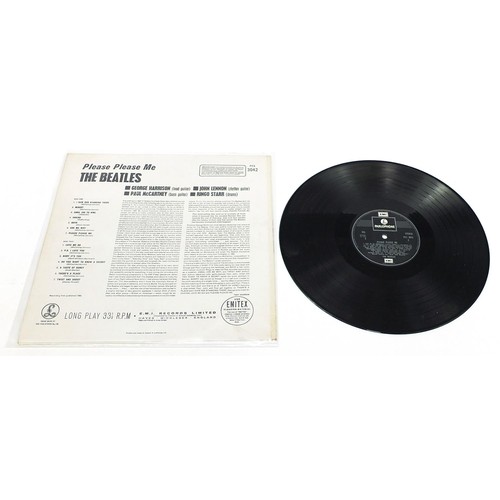 1406 - Twelve copies of Please Please Me vinyl LP records by The Beatles, mono and stereo to include PMC120... 