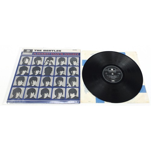 1400 - Six copies of A Hard Day's Night vinyl LP records by The Beatles, four mono to include PMC1230, PCS3... 