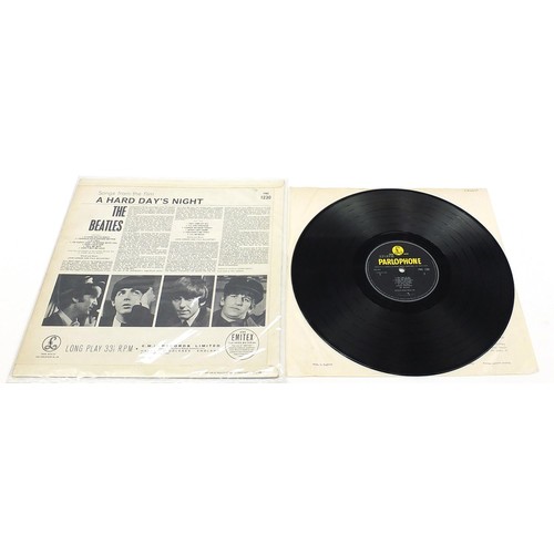 1400 - Six copies of A Hard Day's Night vinyl LP records by The Beatles, four mono to include PMC1230, PCS3... 