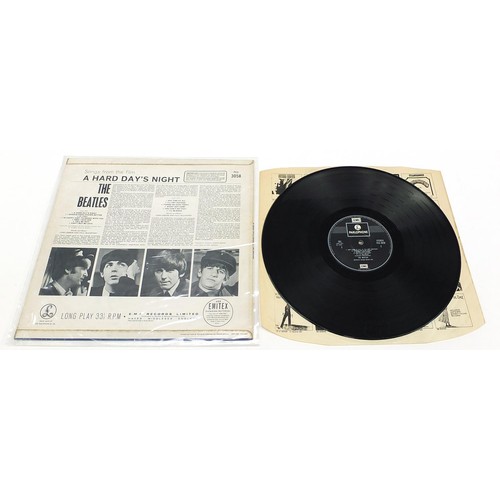 1400 - Six copies of A Hard Day's Night vinyl LP records by The Beatles, four mono to include PMC1230, PCS3... 