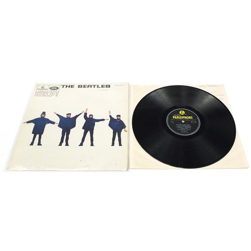 1398 - Eleven copies of Help vinyl LP records by The Beatles including PNC1255 and PCS3071