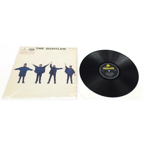 1398 - Eleven copies of Help vinyl LP records by The Beatles including PNC1255 and PCS3071