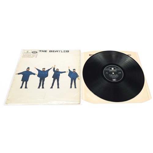 1398 - Eleven copies of Help vinyl LP records by The Beatles including PNC1255 and PCS3071