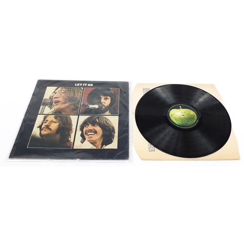 1409 - Eight copies of Let it Be vinyl LP records by The Beatles, four mono to include PCS7096 and Estereo