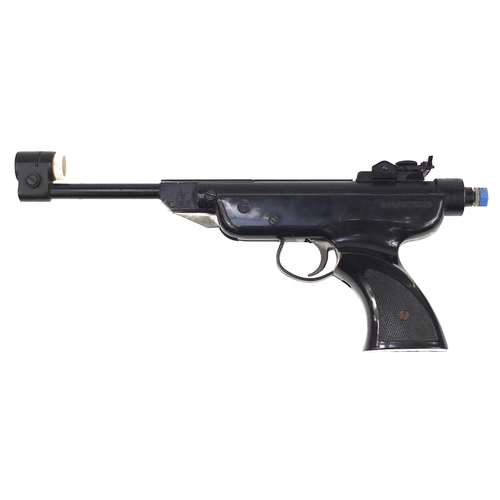 2375 - Vintage RO72 Panther Deluxe target air pistol, .177 cal with box, 36cm in length