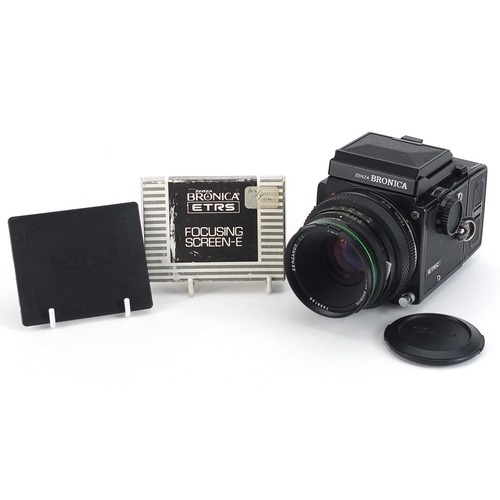 357 - Zenza Bronica ETRC film camera with 75mm lens