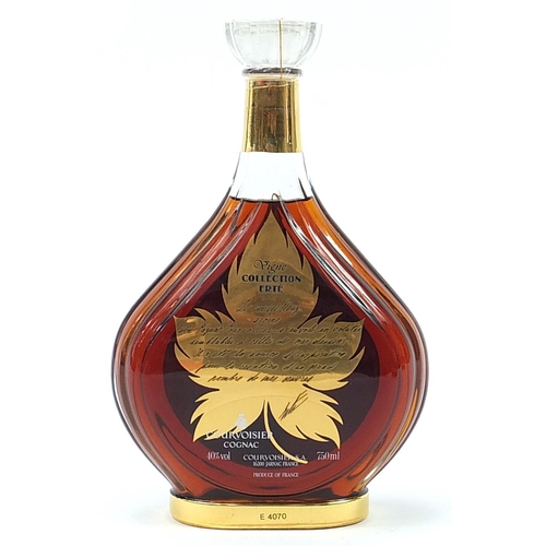 120 - Bottle of Extra Courvoisier Cognac with display box from the Vigne Erte Collection