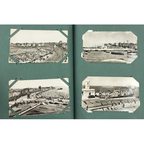 1507 - Album of Topographical postcards including Norfolk Broads, Lake District, Margate, approximately 100