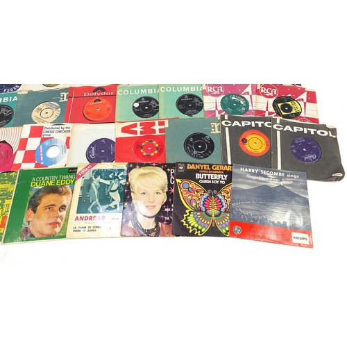 1459 - 45rpm records including The Beatles, Elvis Presley, Cliff Richard and The Searchers