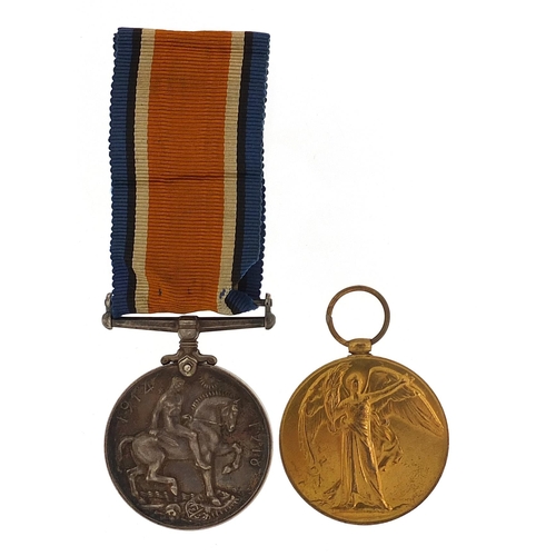 2288 - British military World War I pair awarded to 58230PTE.F.G.SMITH.DEVON.R.