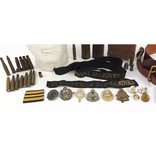 2317 - Naval and militaria including World War I Soldier's Service and Pay book inscribed Thomas Waudby, RA... 