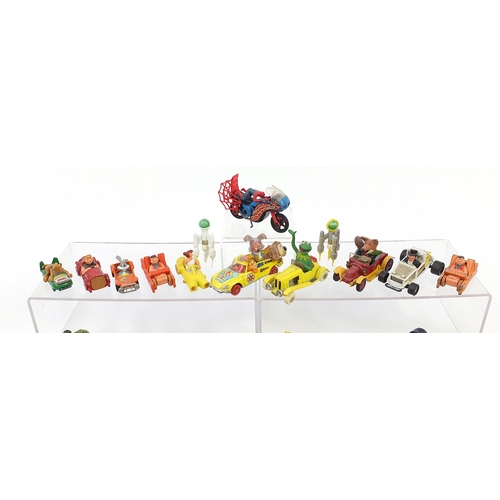 1330 - Collection of predominantly cartoon related diecast vehicles including Corgi Matchbox Magic Roundabo... 