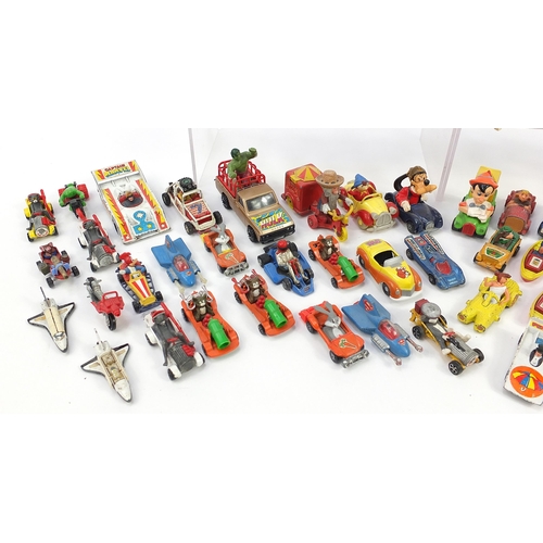 1330 - Collection of predominantly cartoon related diecast vehicles including Corgi Matchbox Magic Roundabo... 