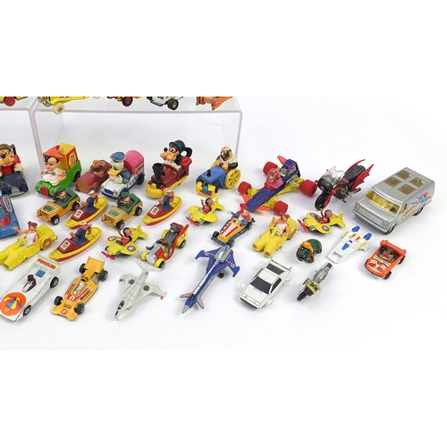 1330 - Collection of predominantly cartoon related diecast vehicles including Corgi Matchbox Magic Roundabo... 