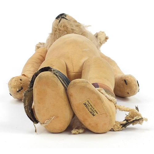 1373 - Early Merrythought teddy bear with jointed limbs, 54cm high