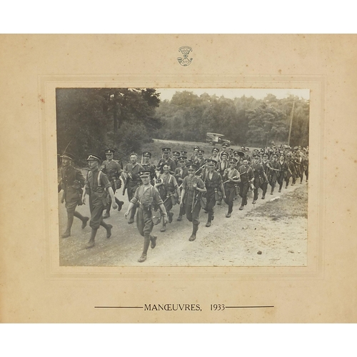 2324 - Military interest photo book of Foreign Tour of Duty of First Battalion, The Somerset Light Infantry... 