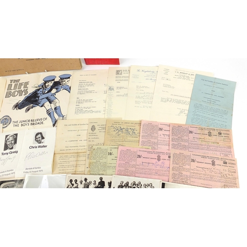 1017 - Ephemera including The Lifebuoys advertising poster, Heal & Son letter, Royal Air Force sketch book ... 