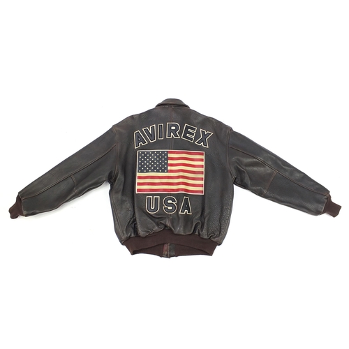 2342 - American military interest type A2 Army Air Forces leather jacket