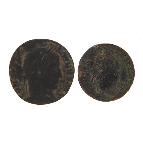 1605 - Two Roman coins