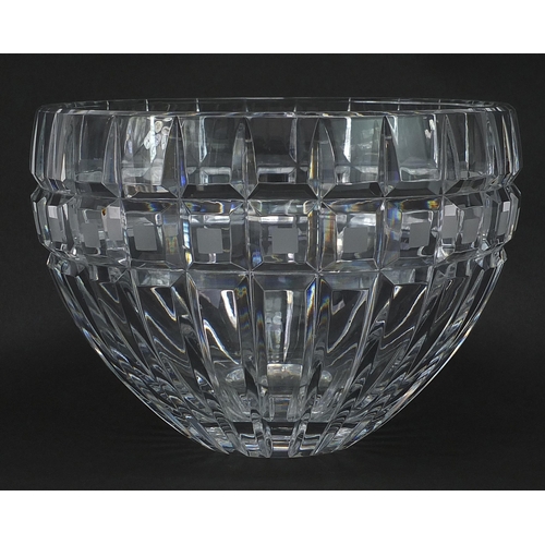 466 - Waterford Crystal Marquis vase, 19.5cm in diameter