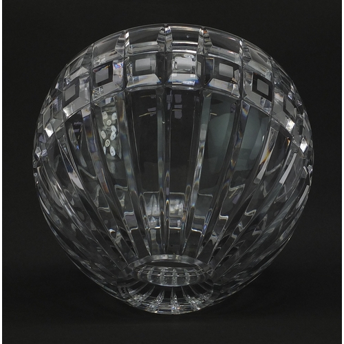 466 - Waterford Crystal Marquis vase, 19.5cm in diameter