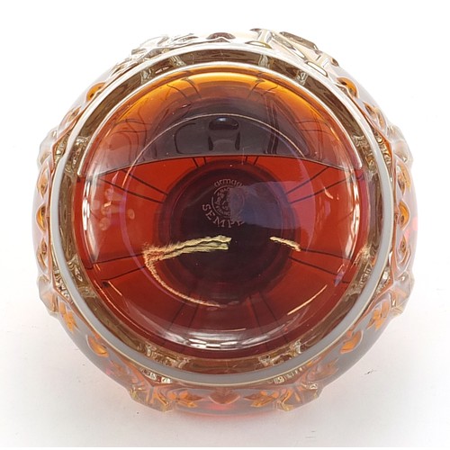 121 - Bottle of Napoleon Sempe Armagnac housed in a Baccarat decanter