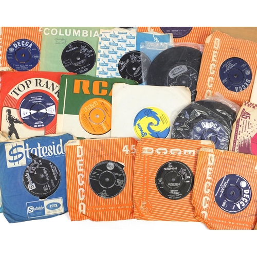 1460 - 45rpm records including Simon & Garfunkel, The Poets and Black Velvet Band