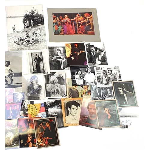 1274 - Collection of vintage photographs, some theatrical including Morris Newcombe black and white film sc... 